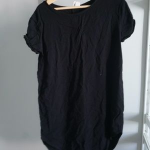 H&M Black t-shirt dress